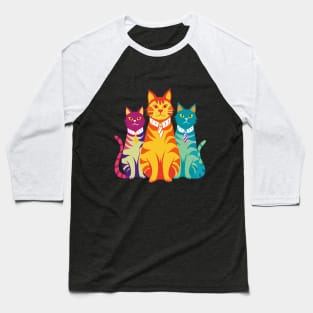 Executive Cats Tie-Dye Baseball T-Shirt